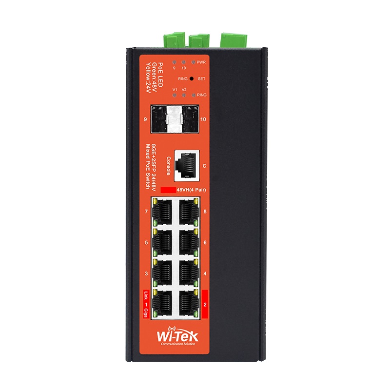 Коммутатор Wi-Tek WI-PMS310GF-Alien-I (v2)